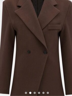 Source Unknown cinch waist blazer